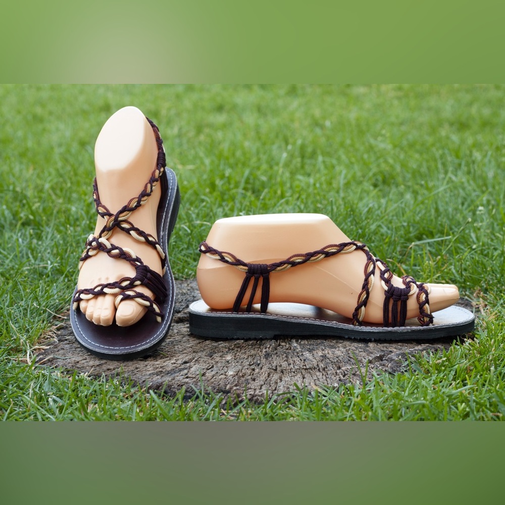Woven Flat Sandals
